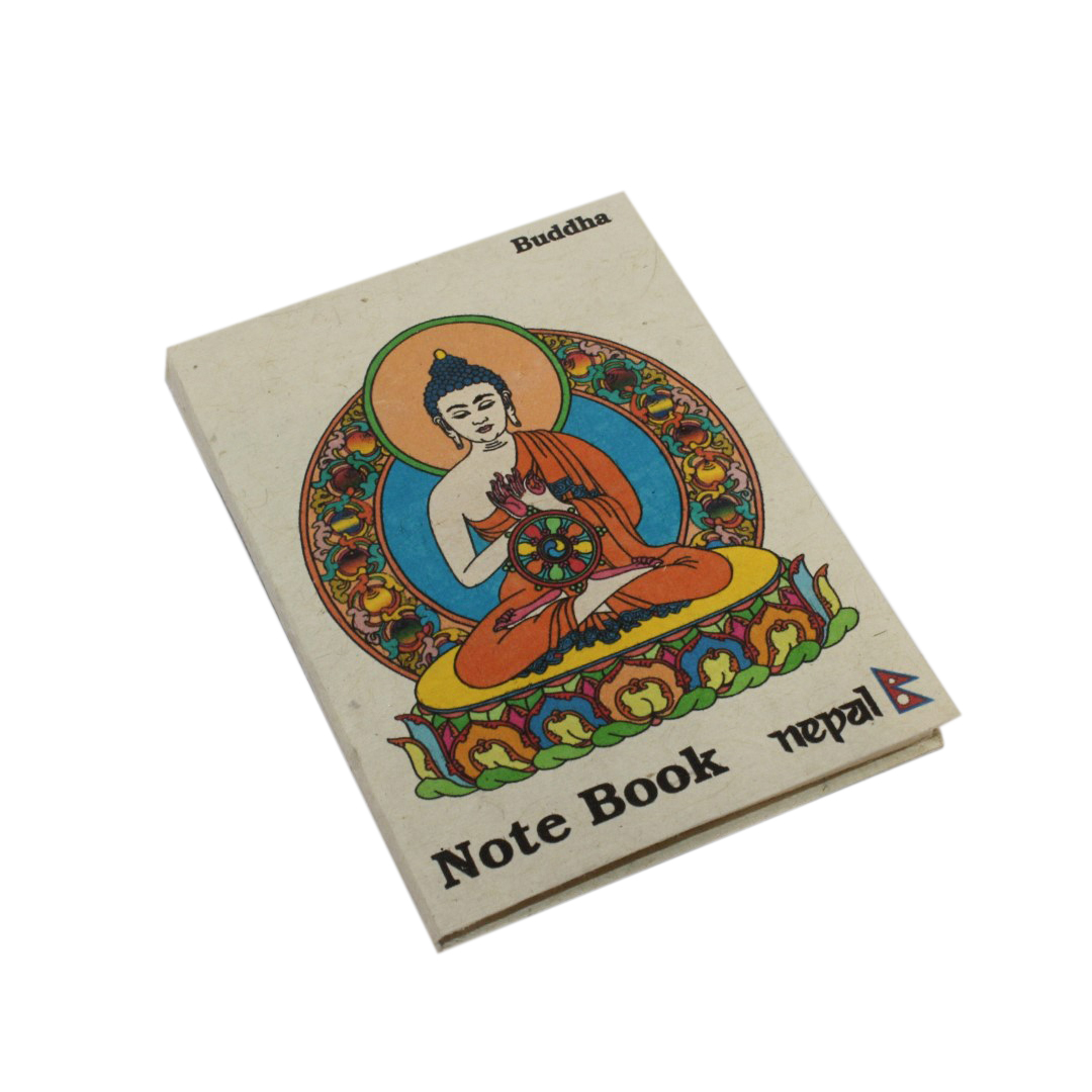 Medium Printed Lokta Notebook