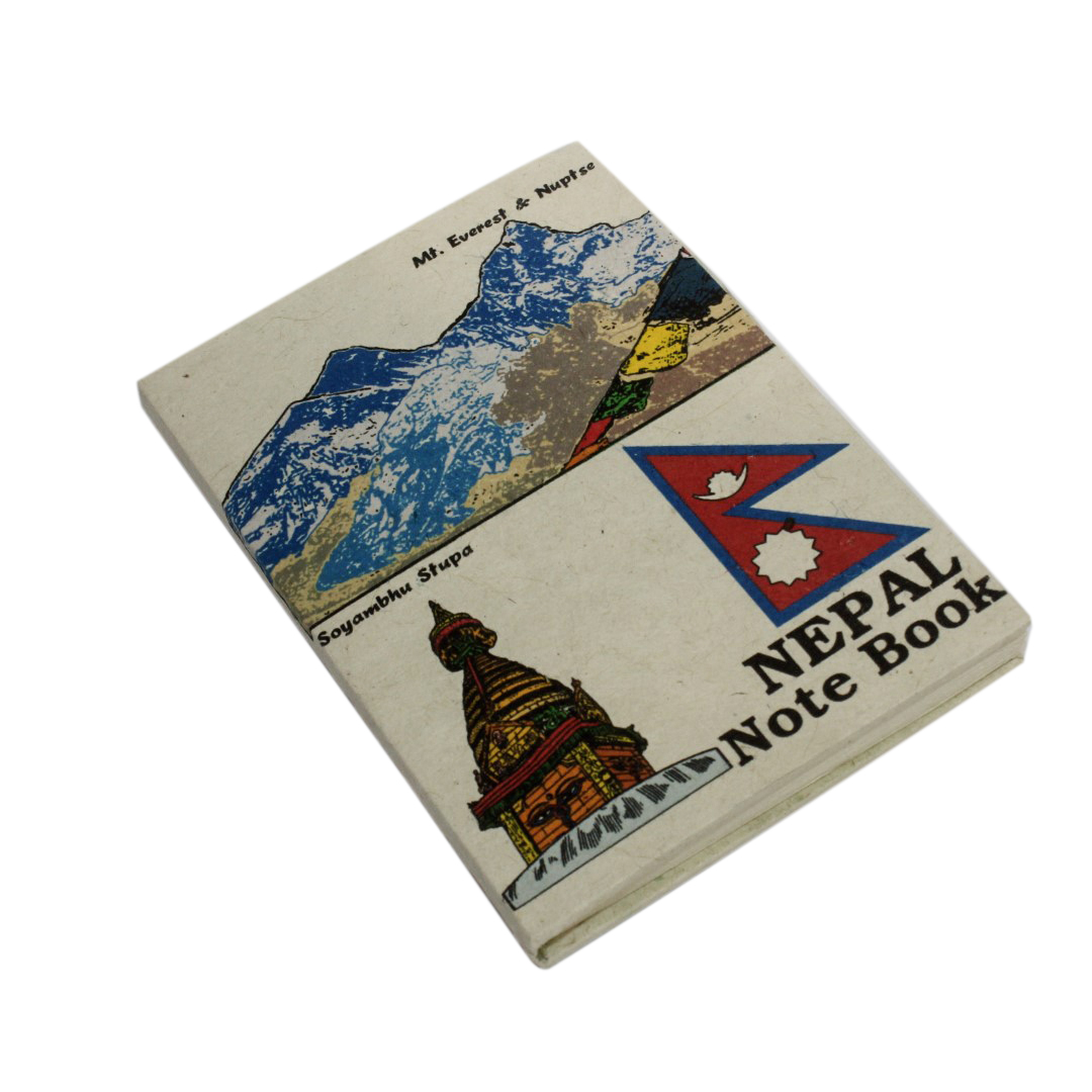 Medium Printed Lokta Notebook