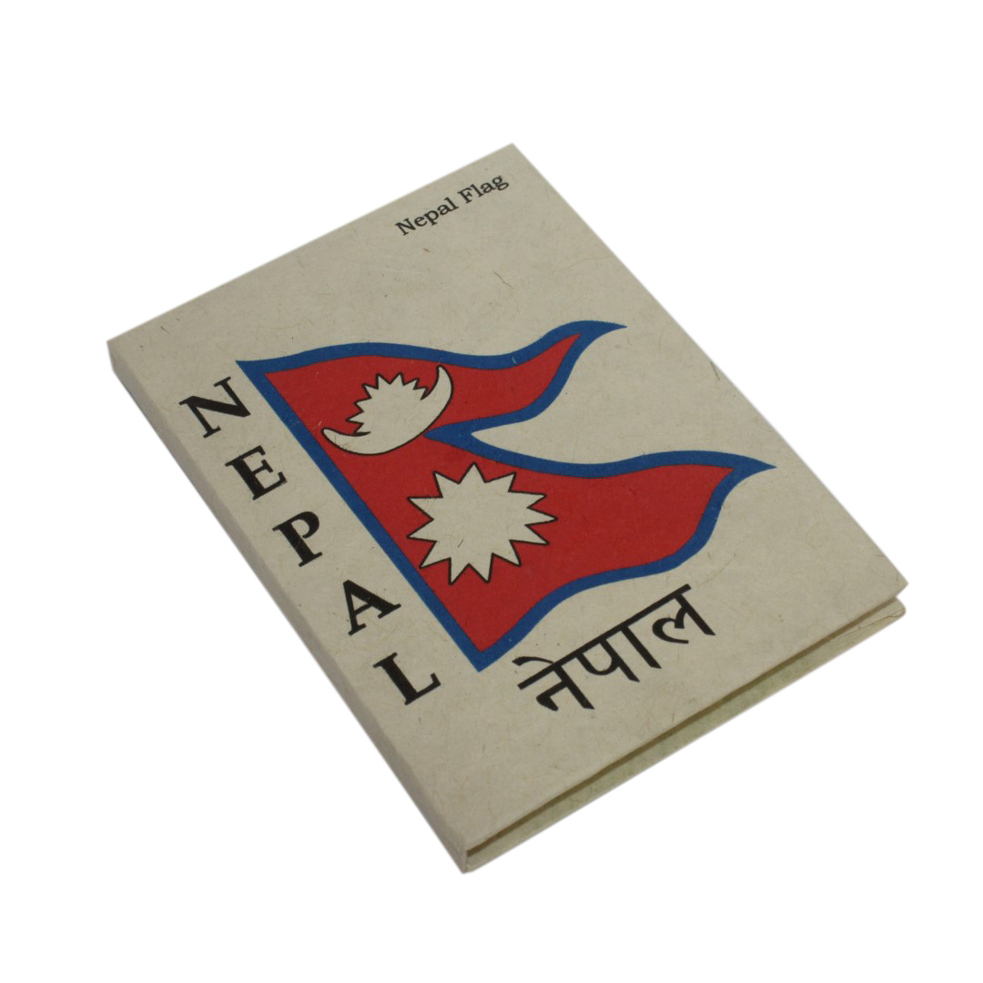 Medium Printed Lokta Notebook