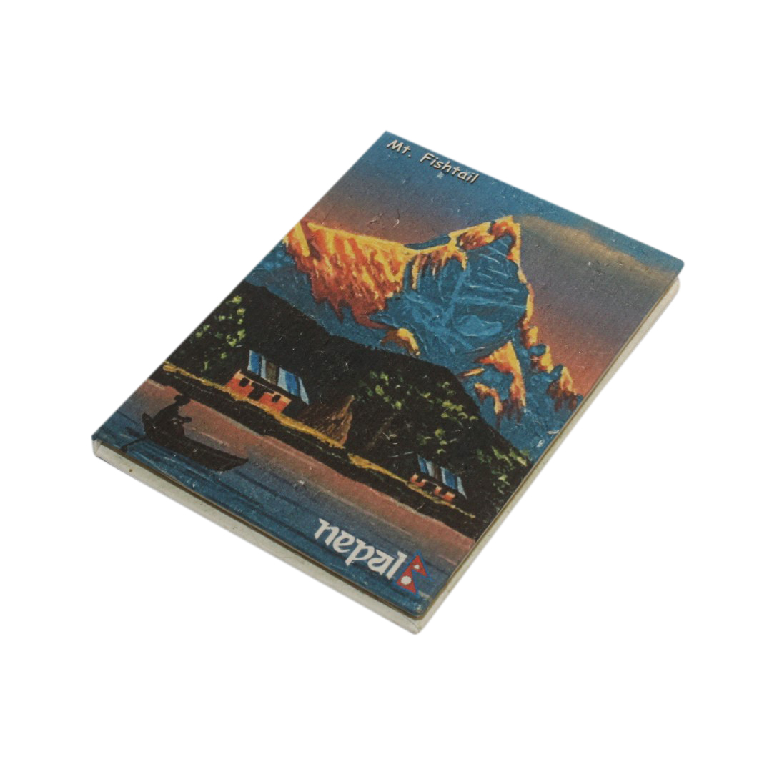 Medium Printed Lokta Notebook