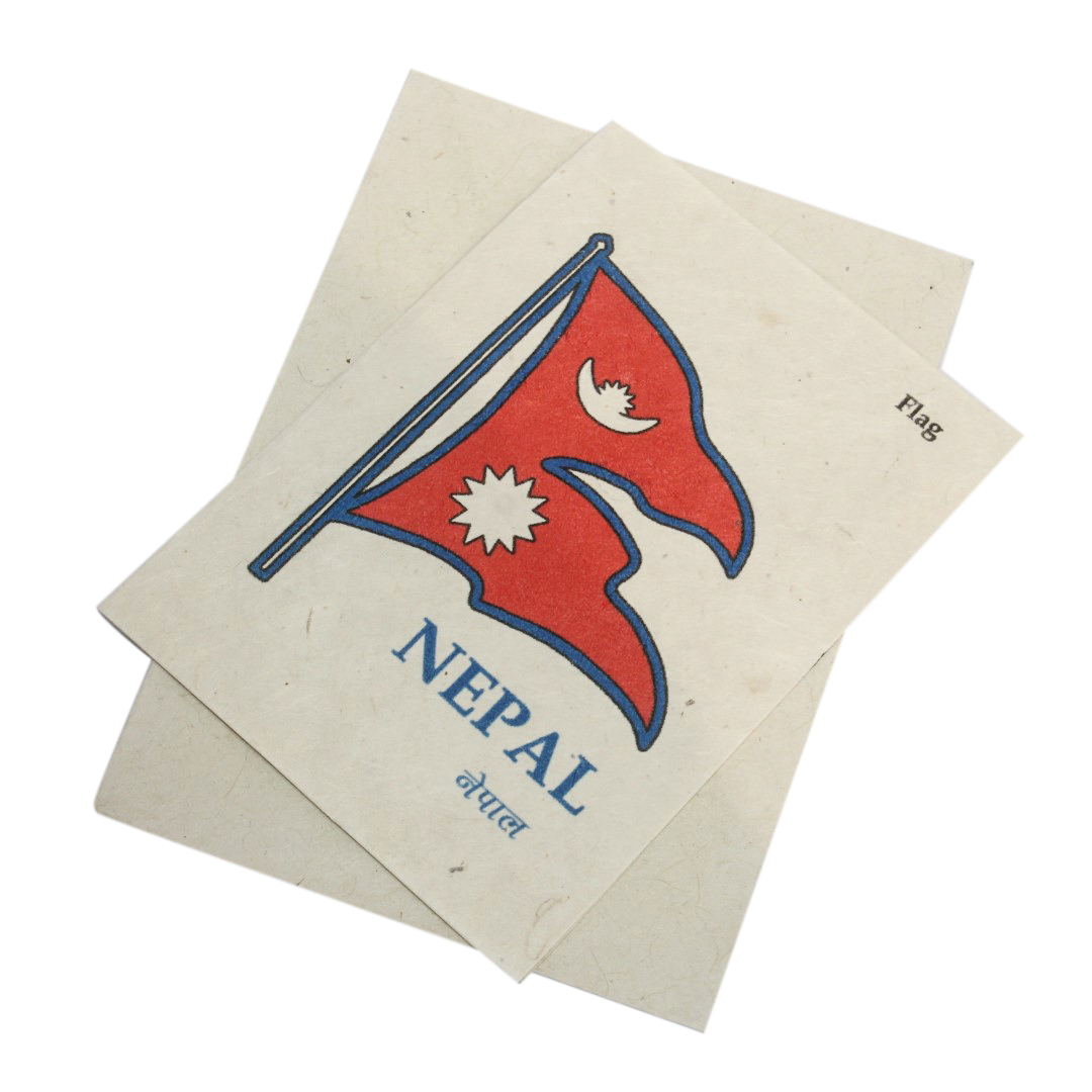 Nepali Handmade Paper Greeting Cards with envelope