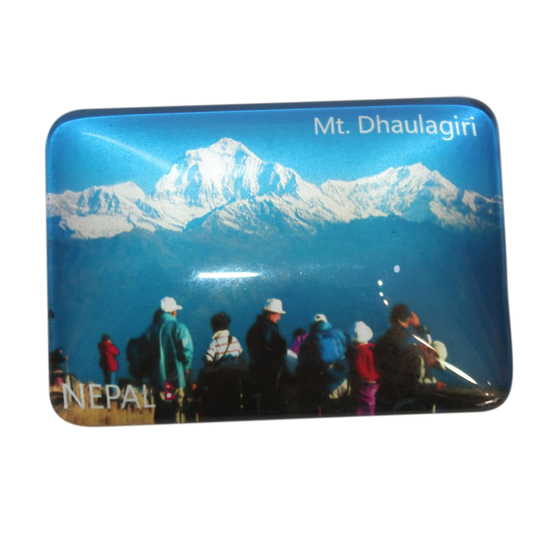 Rectangle Glass Fridge Magnets 