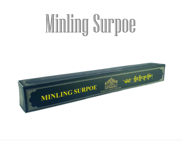 Premium Minling Surpoe Bhutanese Incense Black