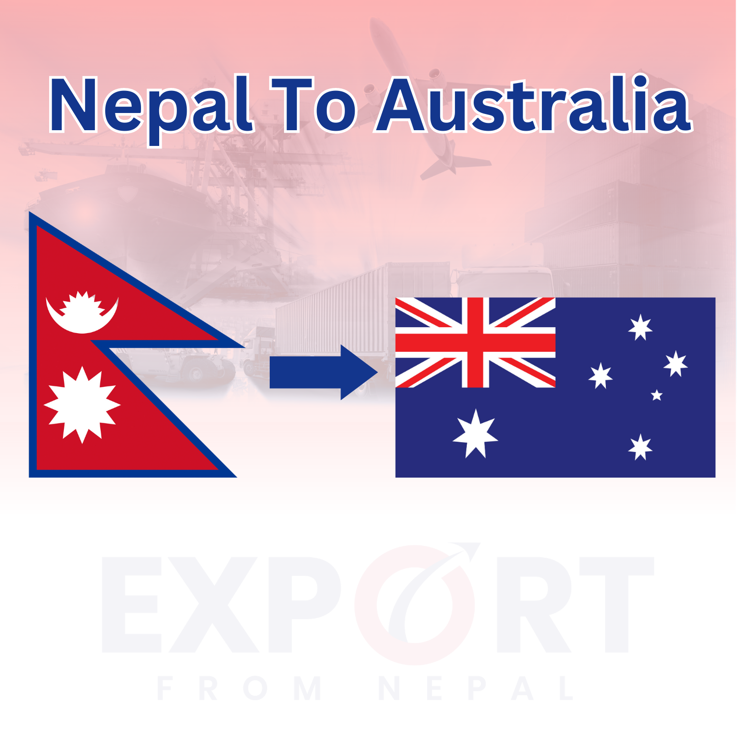 Kathmandu to Australia 100-499 kgs