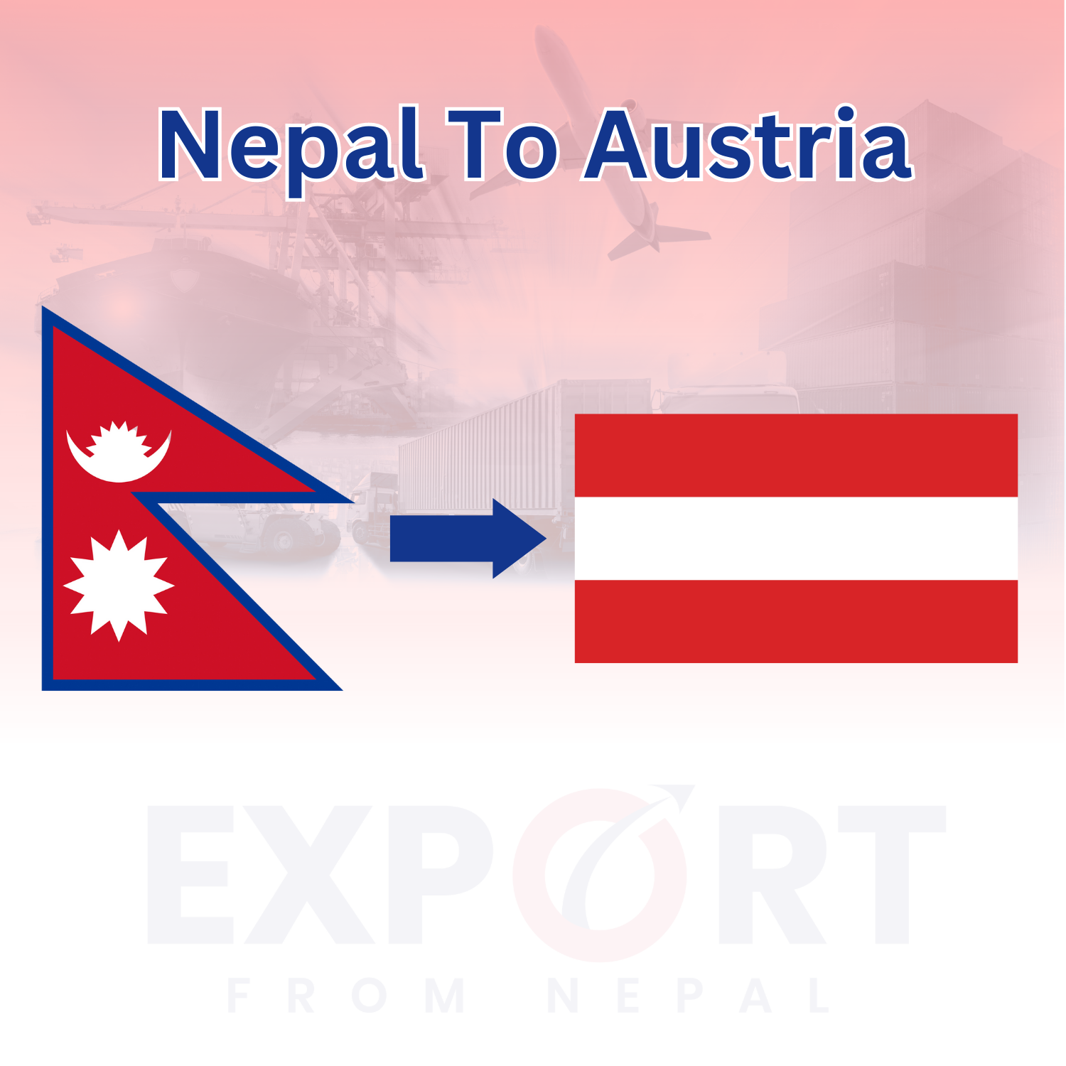 Kathmandu to Austria 100-499 kgs
