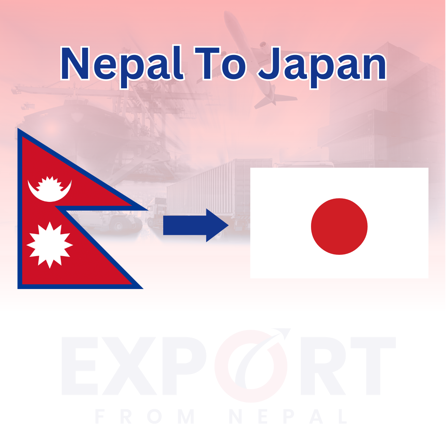 Kathmandu to Japan 20-44 kgs