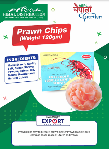 NPF Barari Prawn Chips (80 Packets)