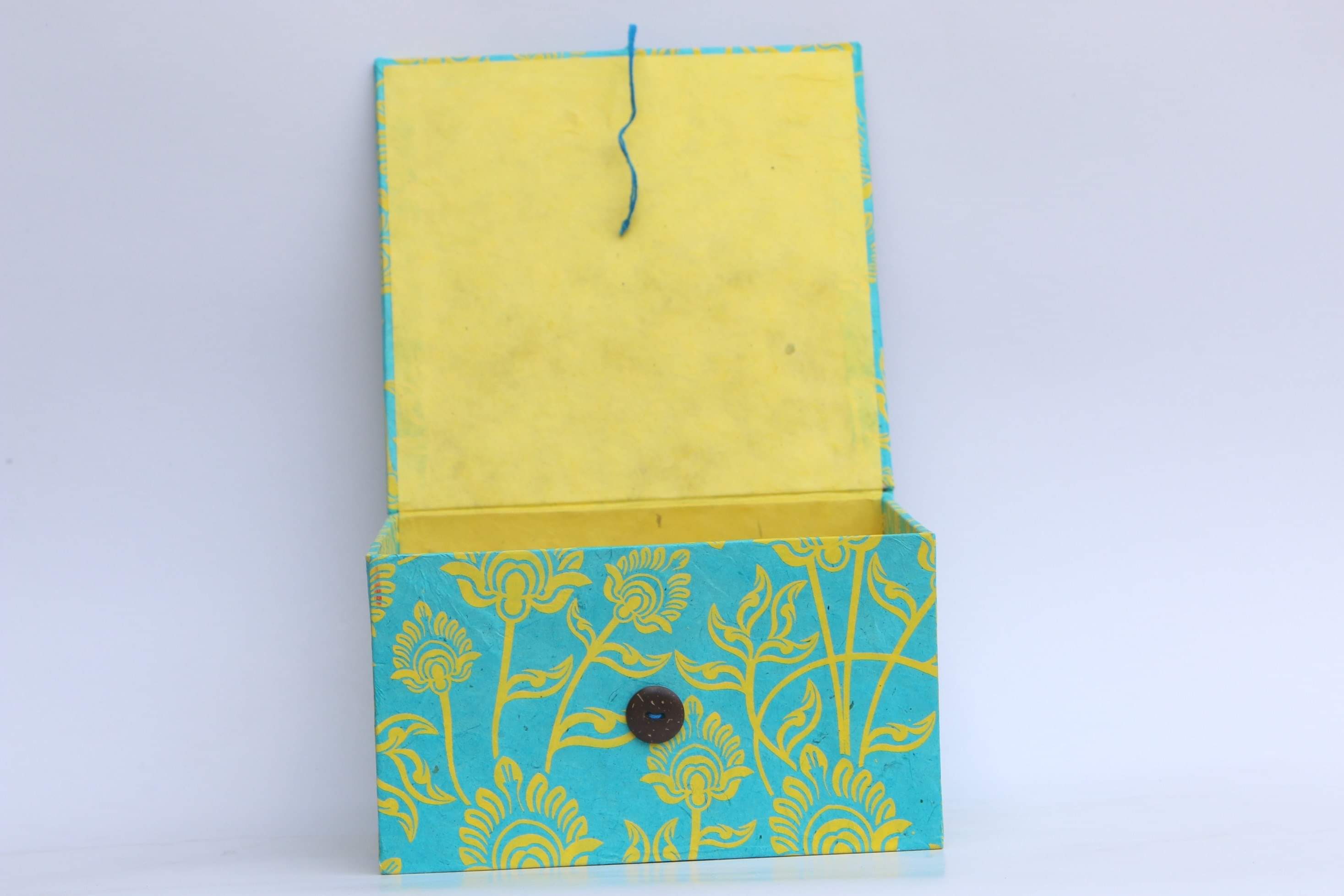 Eco-friendly Handmade Soft & Durable Nepali Lokta paper Singing Bowl Box