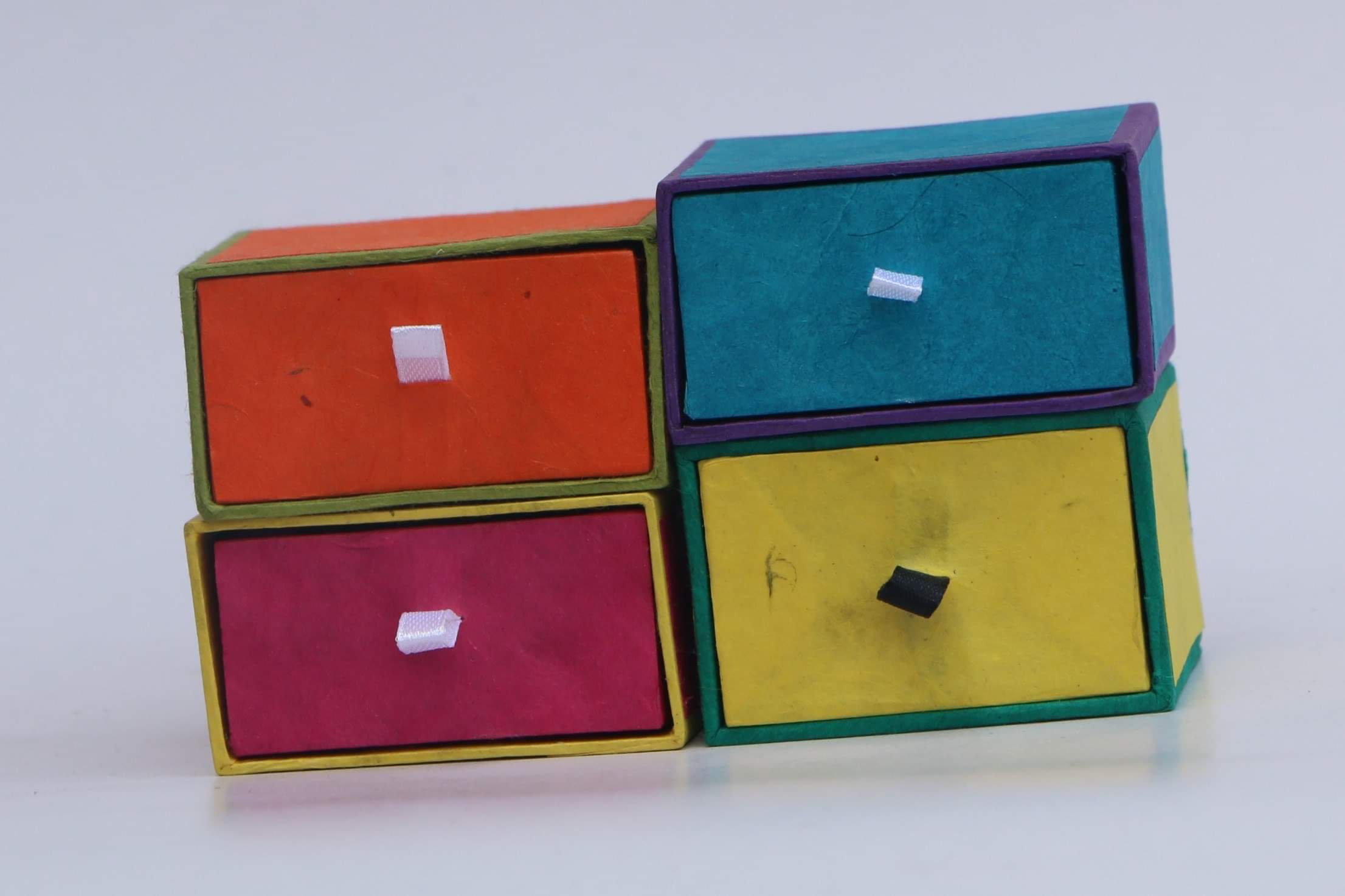Handmade Nepali Lokta Paper Tiny Gift Box