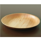  Shallow Round Plate | 28 cm Diameter, 3 cm Depth | Areca Nut Palm Leaves | Light weighted | Durable | Bio-degradable | Disposable Plate | Fungus Proof | Portable