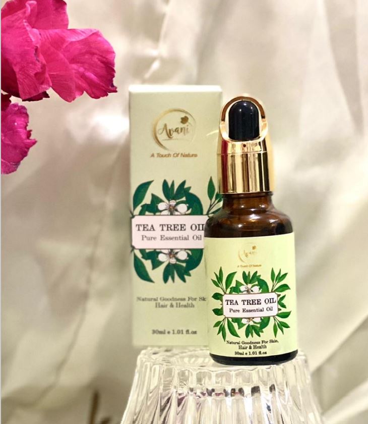  vani 100% Natural & Pure Tea Tree Essential Oil For Acne , Spots & Blemishes (30ml)