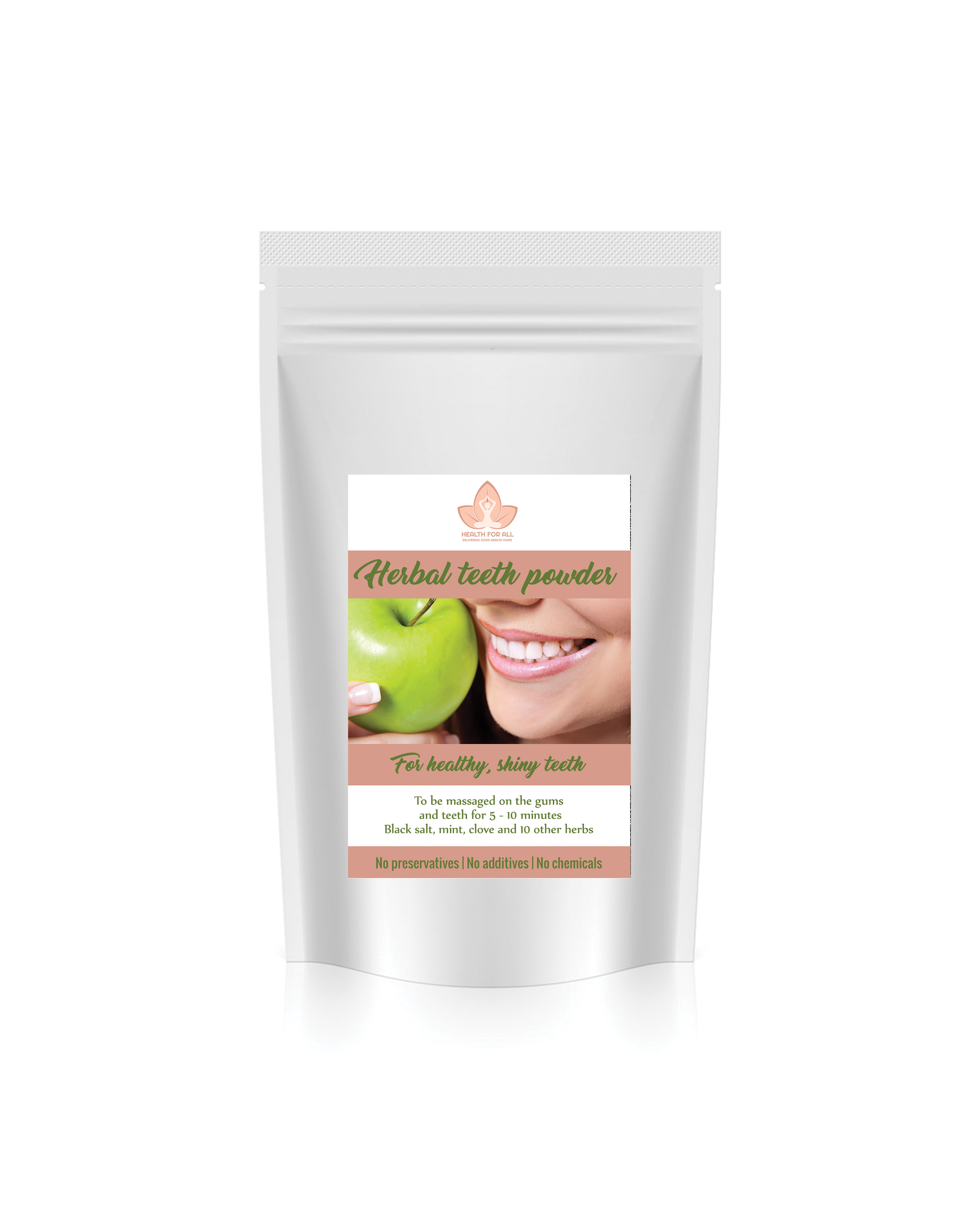 100% Natural Herbal Teeth Powder 100gm