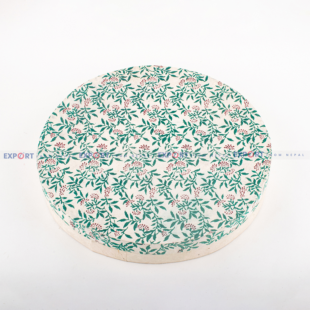  Floral Circular Box