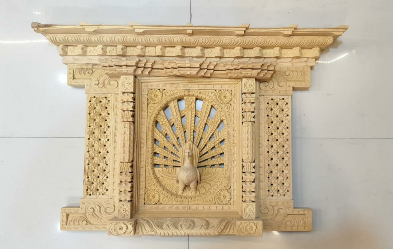 Frame With Peacock