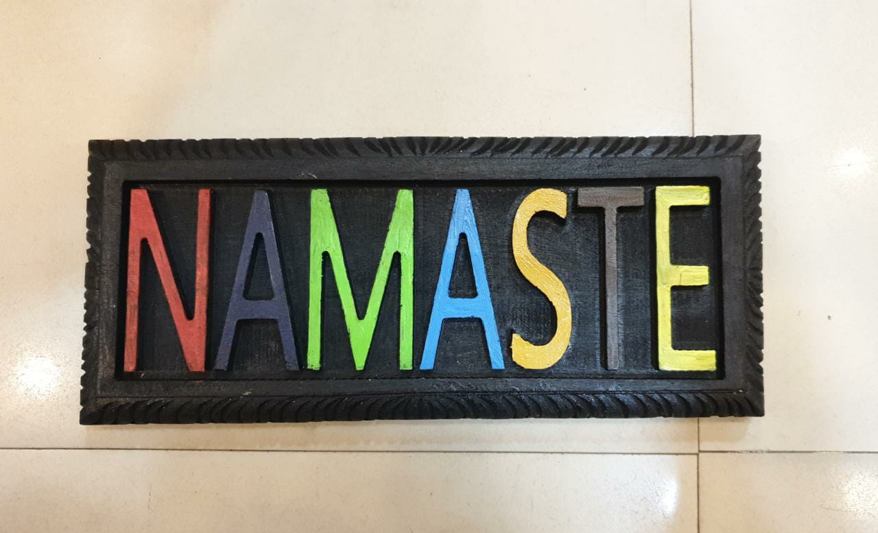 Namaste Wooden Piece