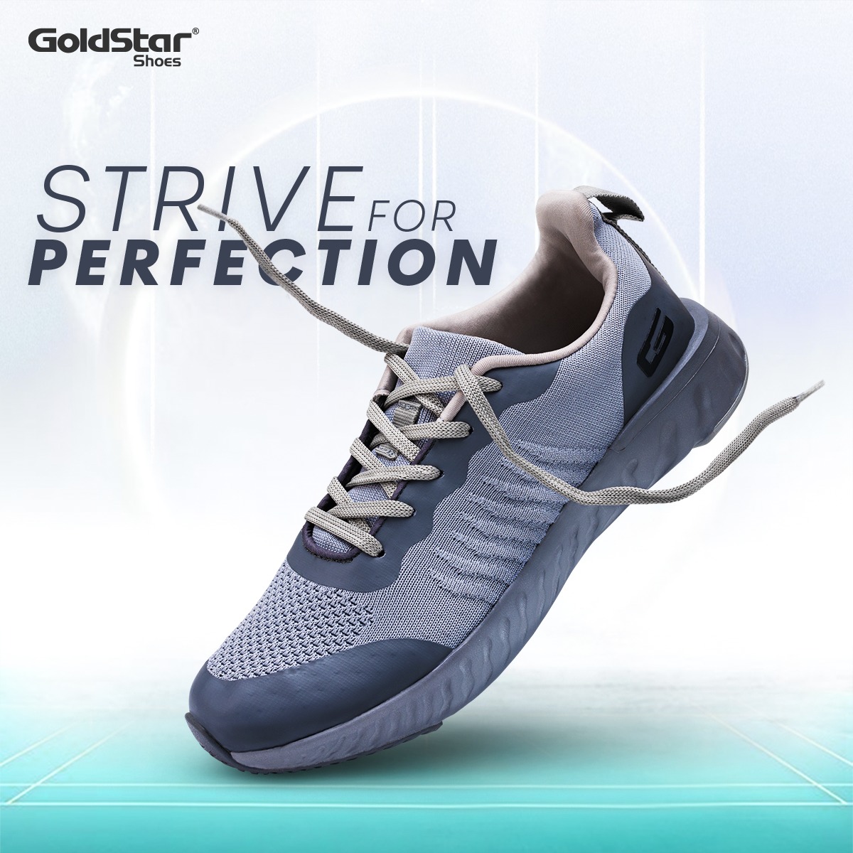 G10 G1902 Grey Goldstar Shoes For Men