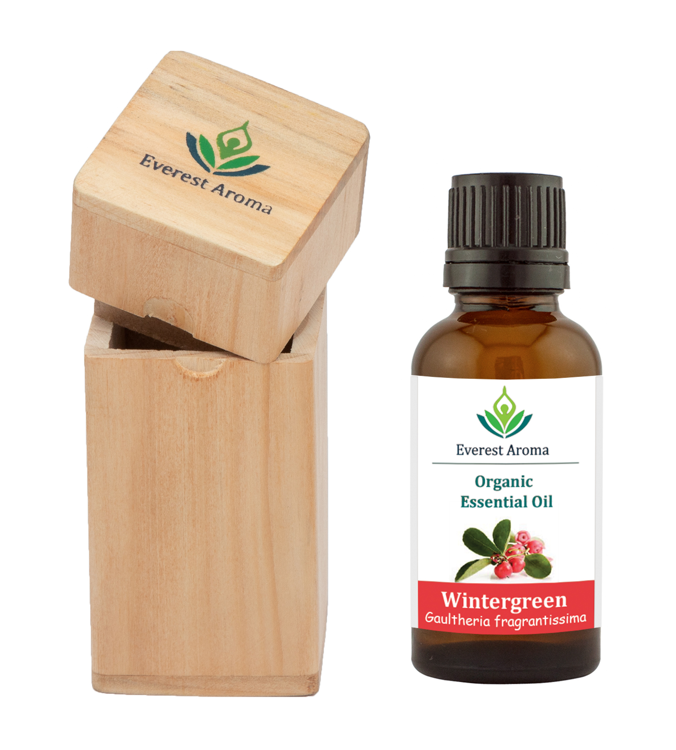 Organic Wintergreen Essential Oil | 10ml | Aromatherapy | Herb Extract | Medicinal 