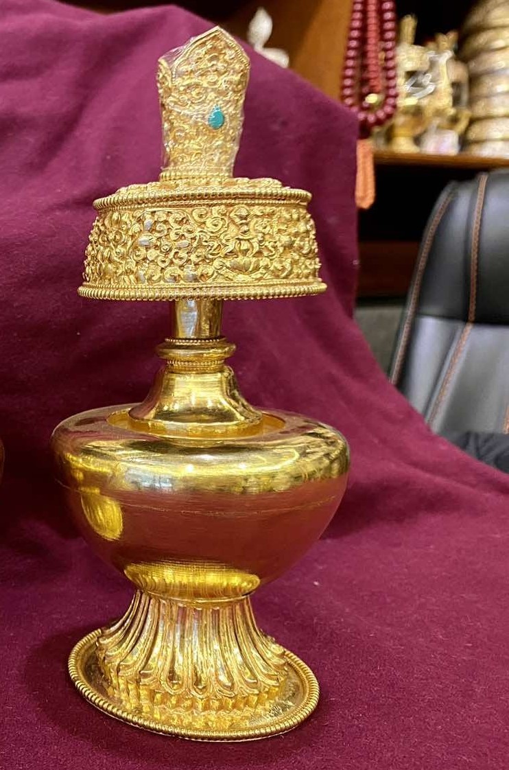 Full Fire Gold Plated Copper Bumpa Without Nose