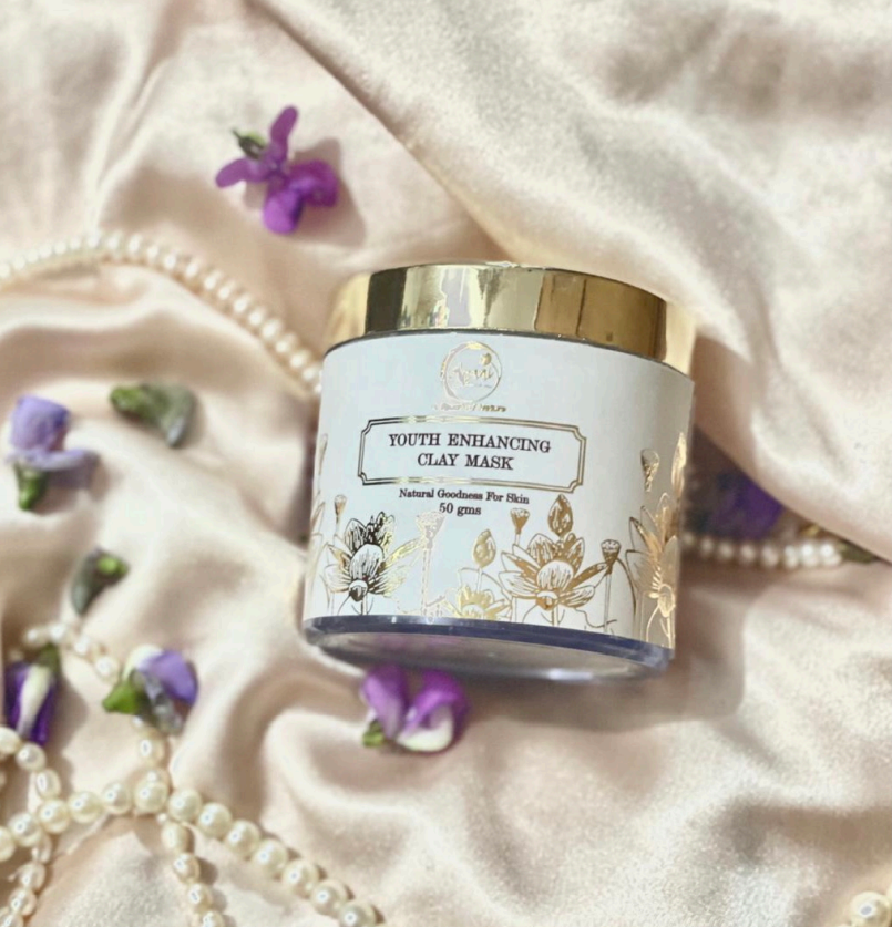Avani Youth Enhancing Face Pack 100% Natural For Youthful Skin. Infused With Kaolin clay , Neem powder, Sandalwood powder and other herbs  (50 Gm)