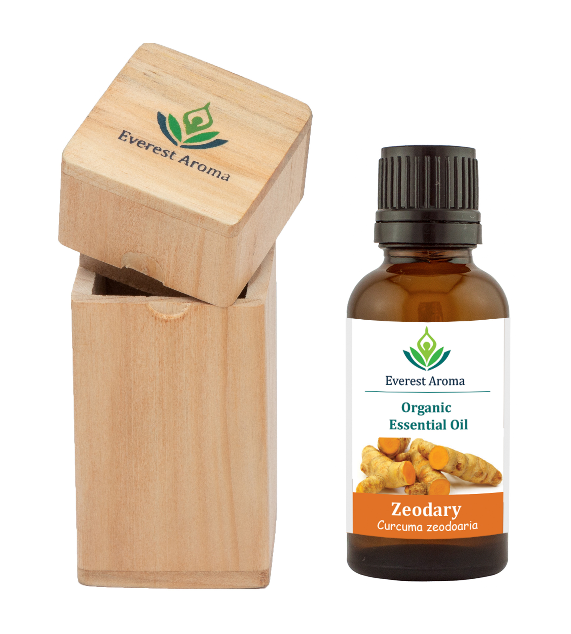  Organic Zedoary Essential Oil (10ml) | Aromatherapy | Herb Extract | Medicinal